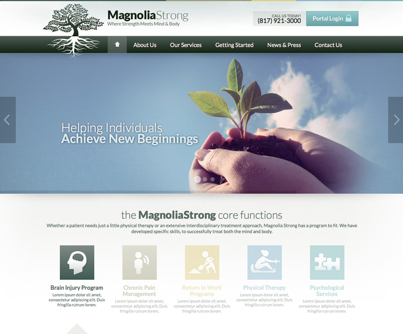 Magnolia Strong, Inc. Website Launch
